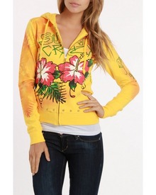 Худи Ed Hardy Maggie In Yellow